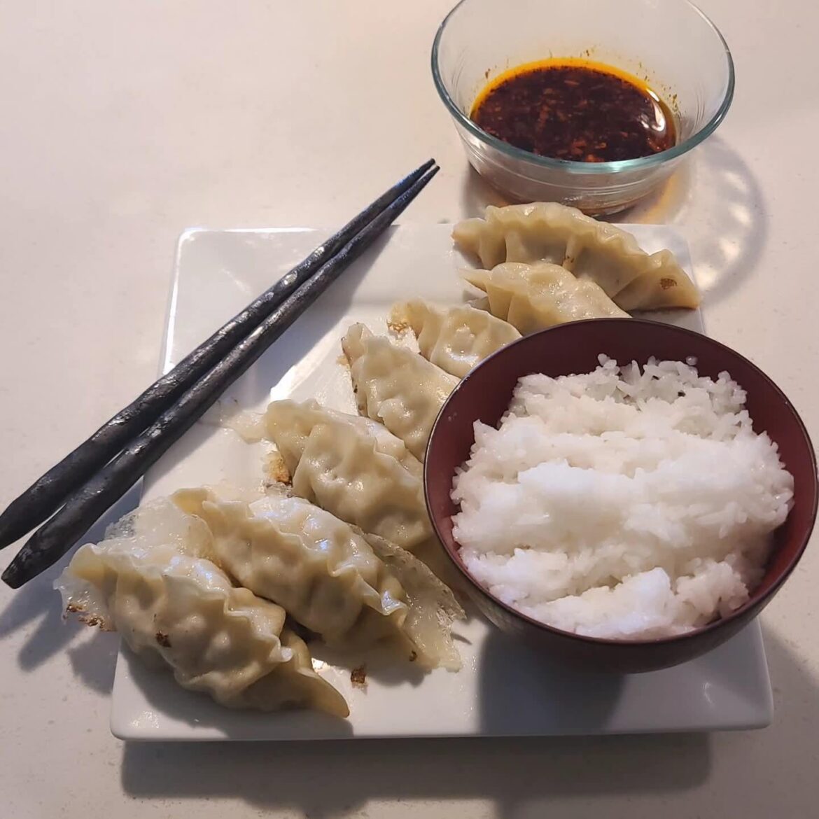 Gyoza lunch