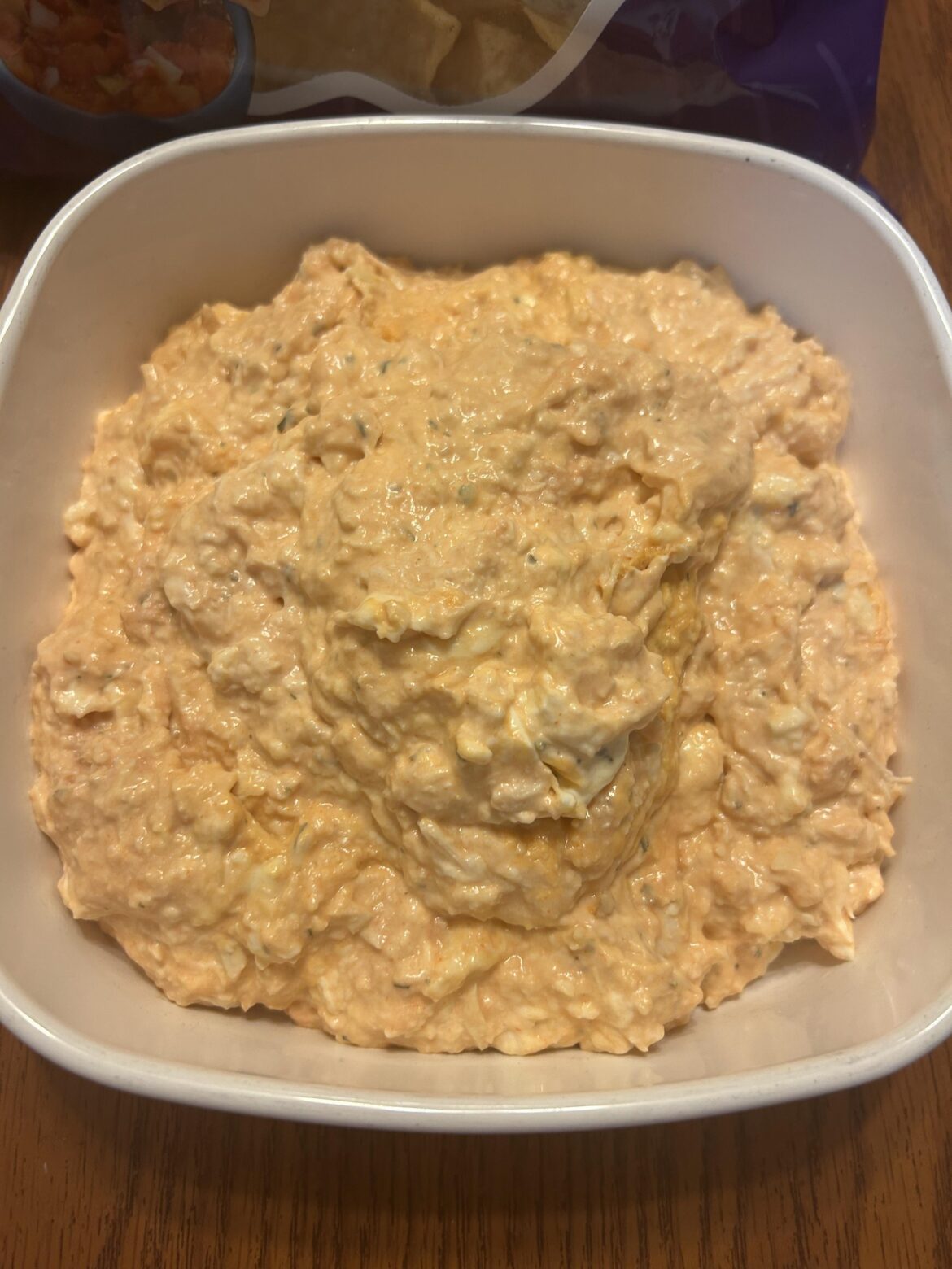 Homemade buffalo chicken dip! :)