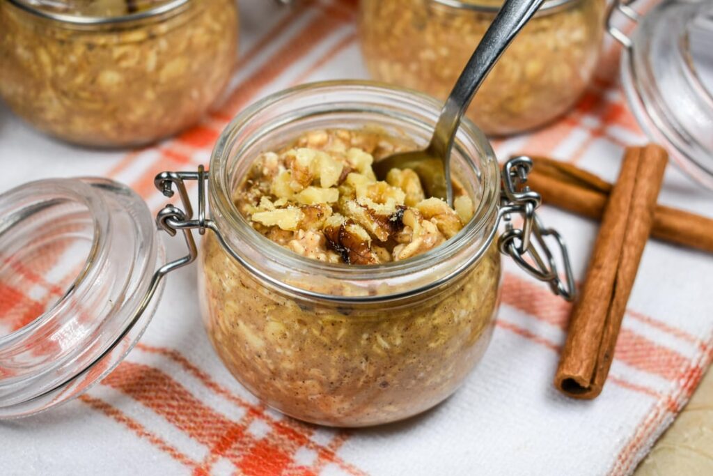 Pumpkin Spice Overnight Oats