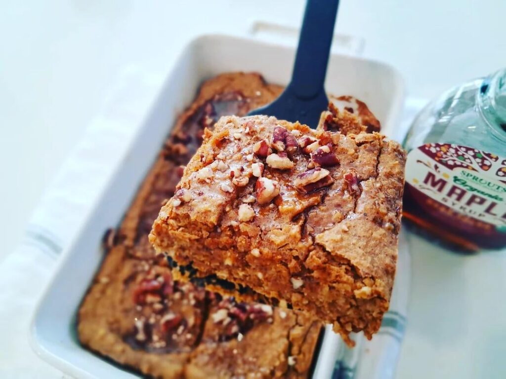 Pumpkin pie baked oats