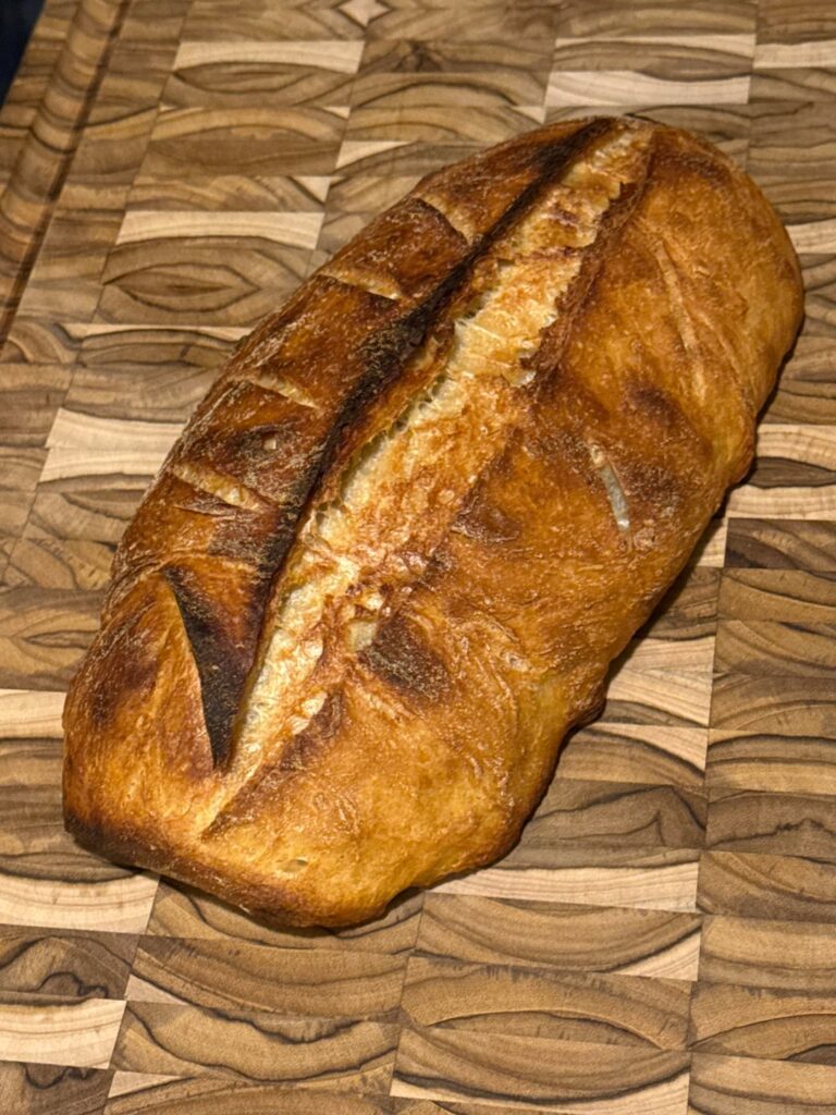 5 day fermented sourdough bread