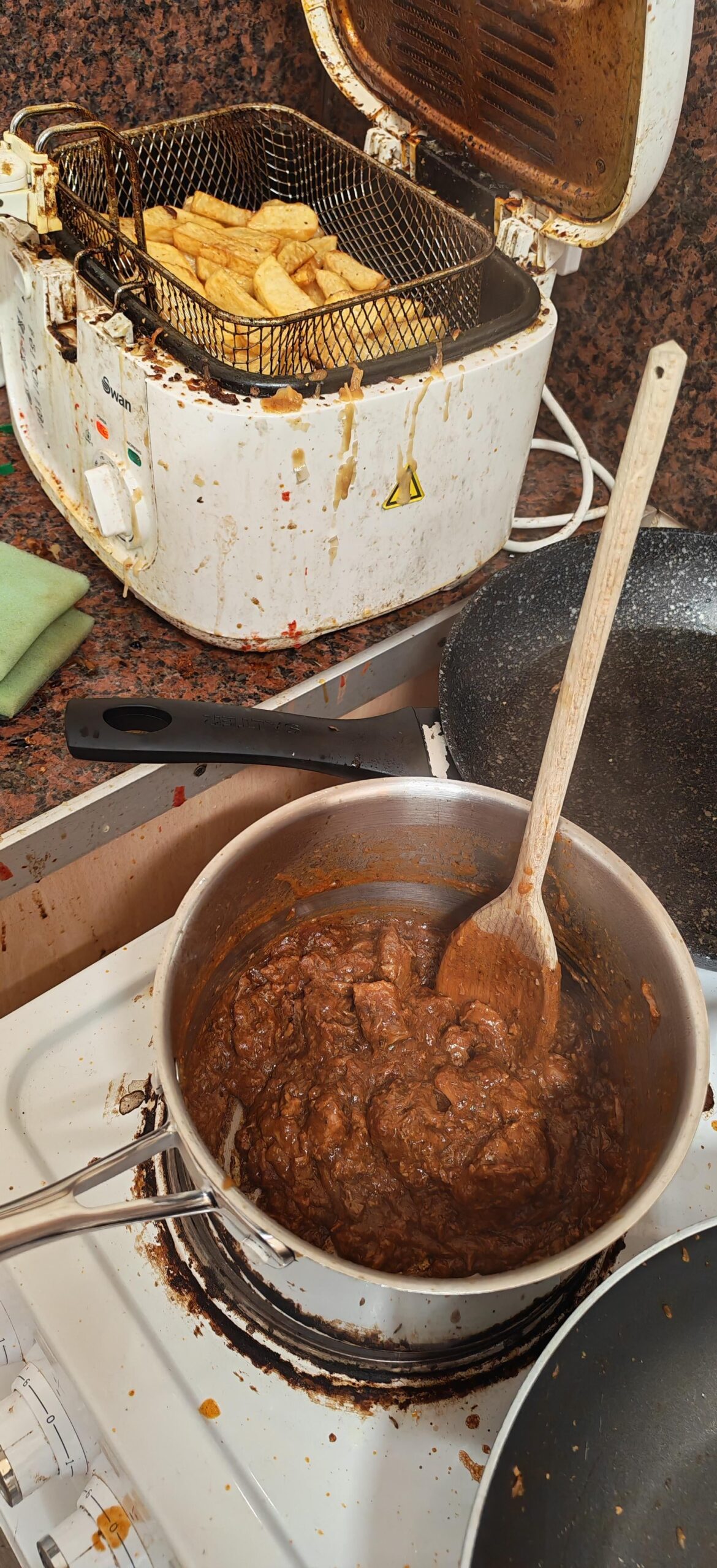 Short Rib Ragu and Chips