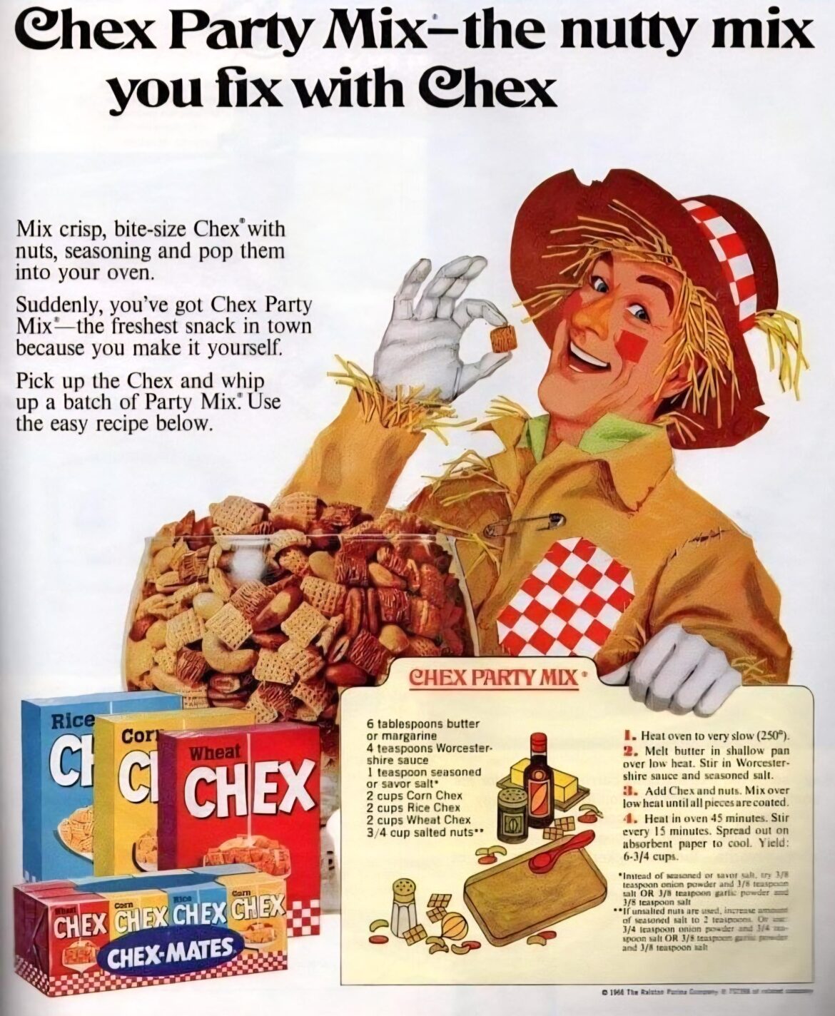 Who doesn't Love Chex Party Mix? Great for the long holiday weekend. Don't you think?