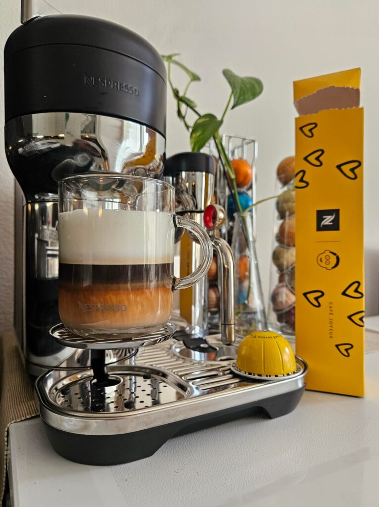 Brewing 'Café Joyeux' for the first time – a little joy in the morning