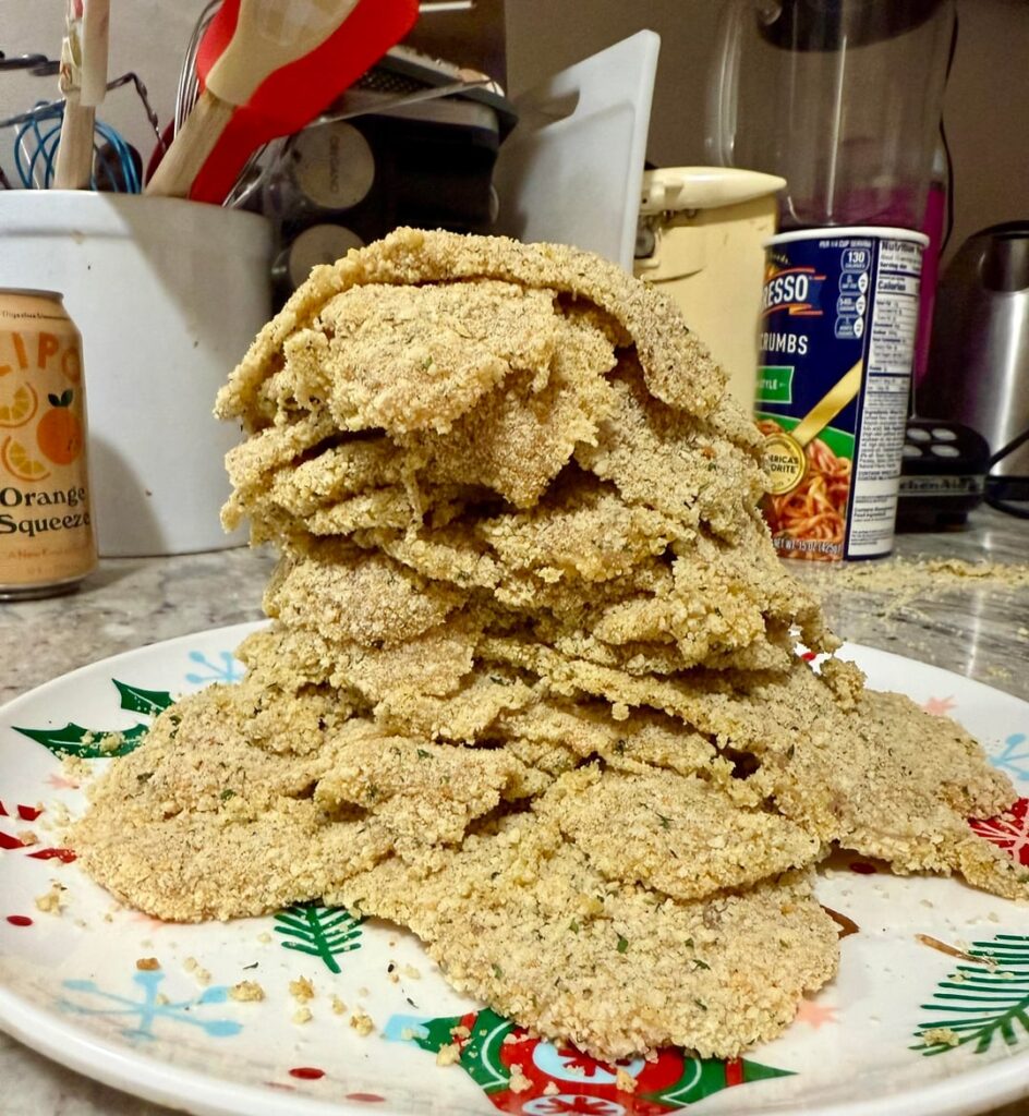 made almost 20 cutlets lol