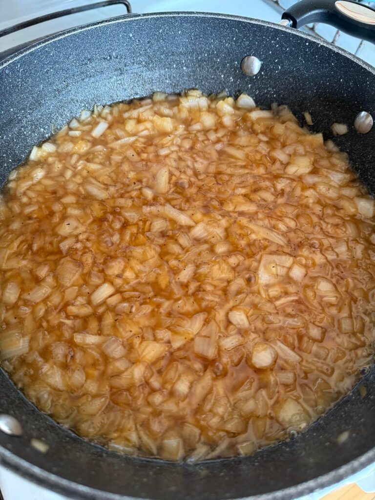 Caramlized onion jam I made earlier this year 🧅