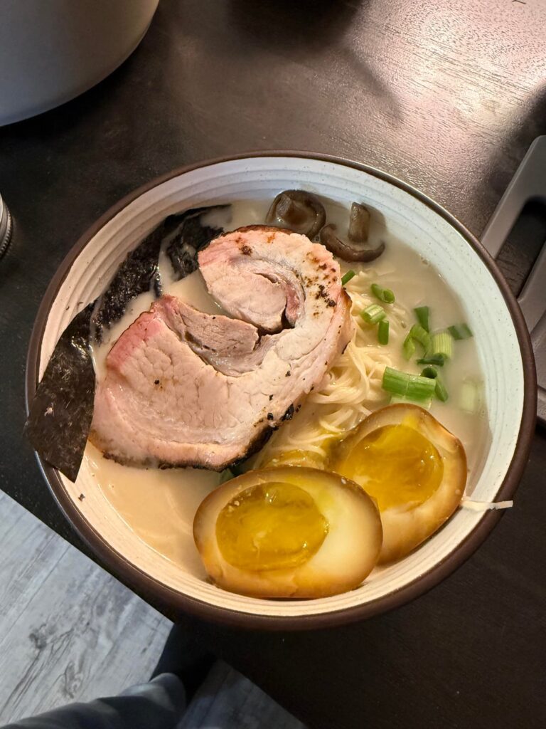 Triple-Stage Smoked Tonkotsu Paitan