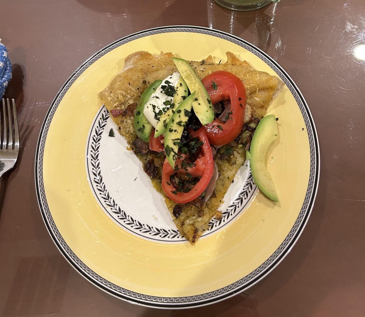 My father in law’s pizza