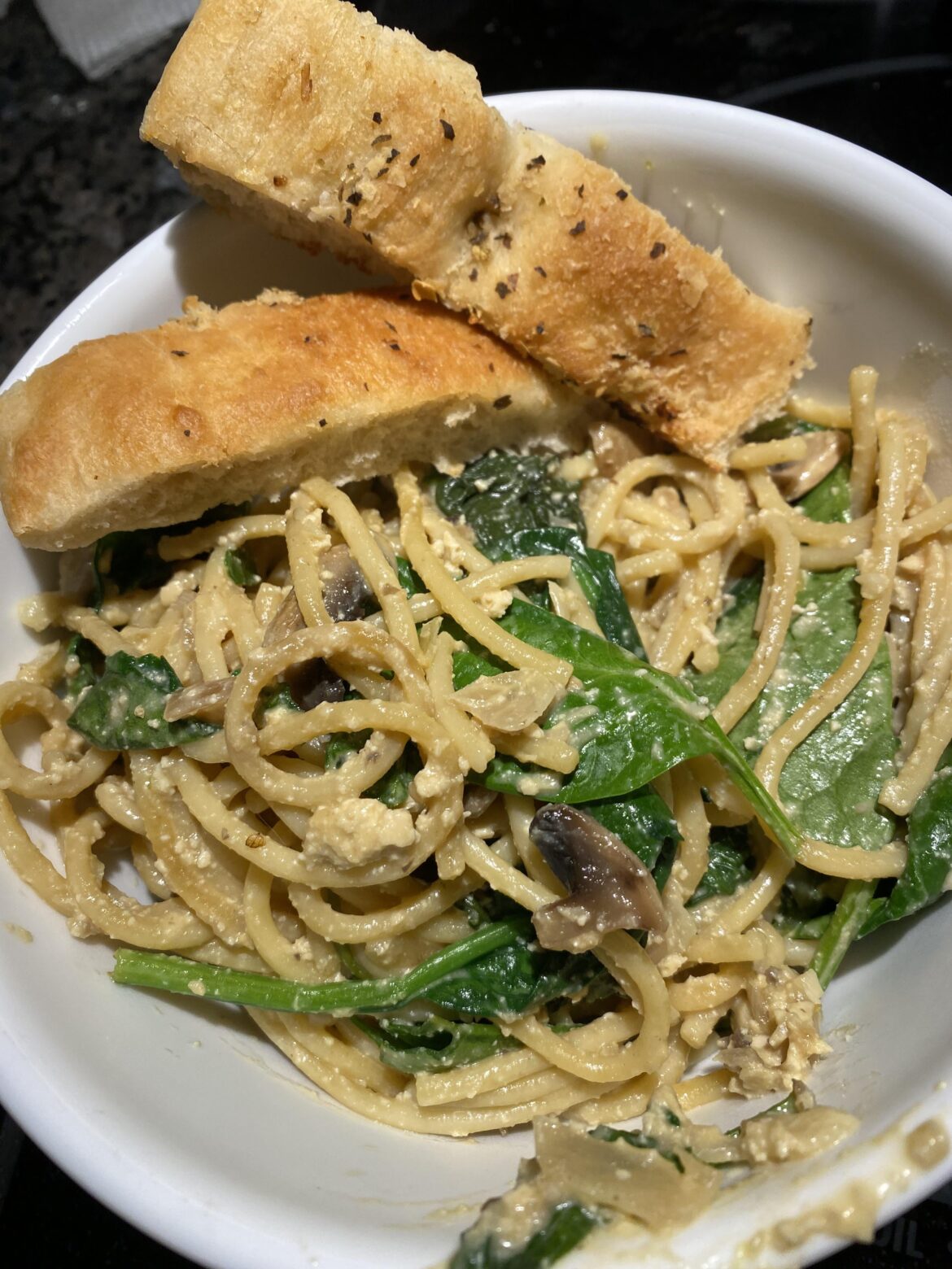 Made breadsticks for the first time