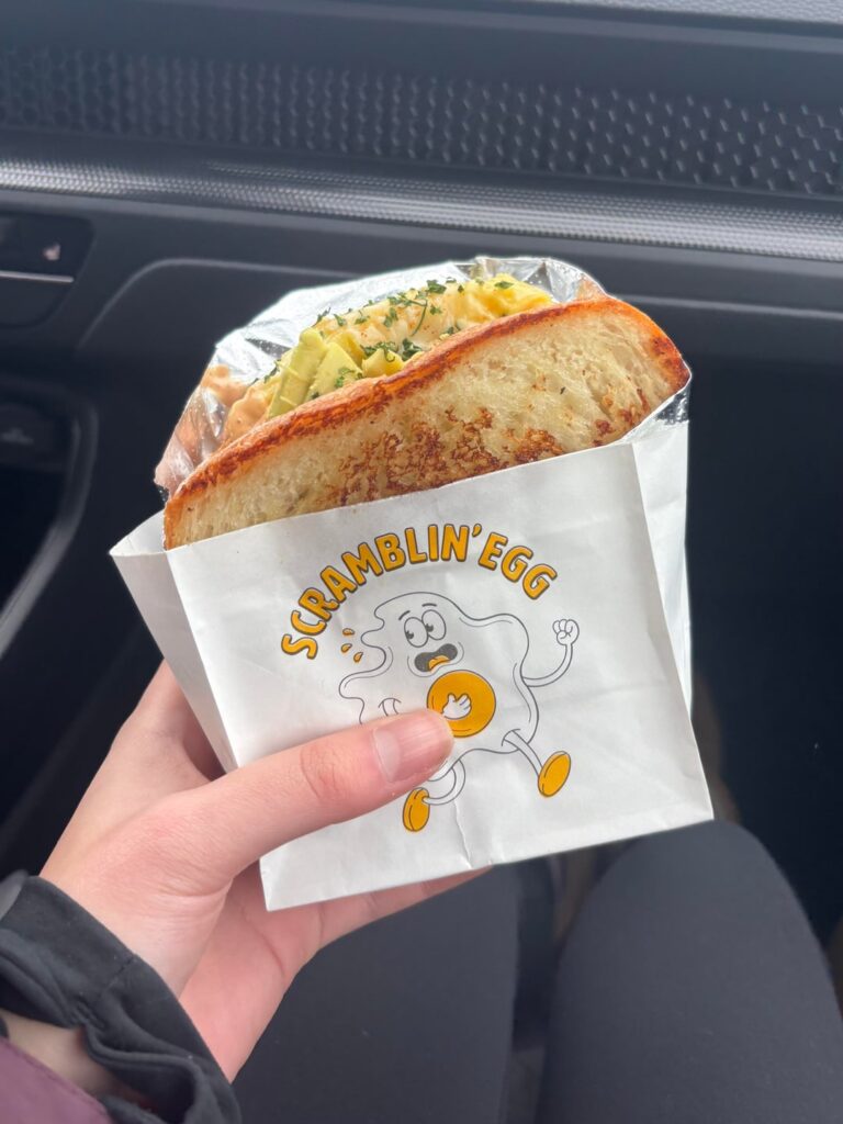Egg sandwich from Scramblin egg in Minnesota! 10/10