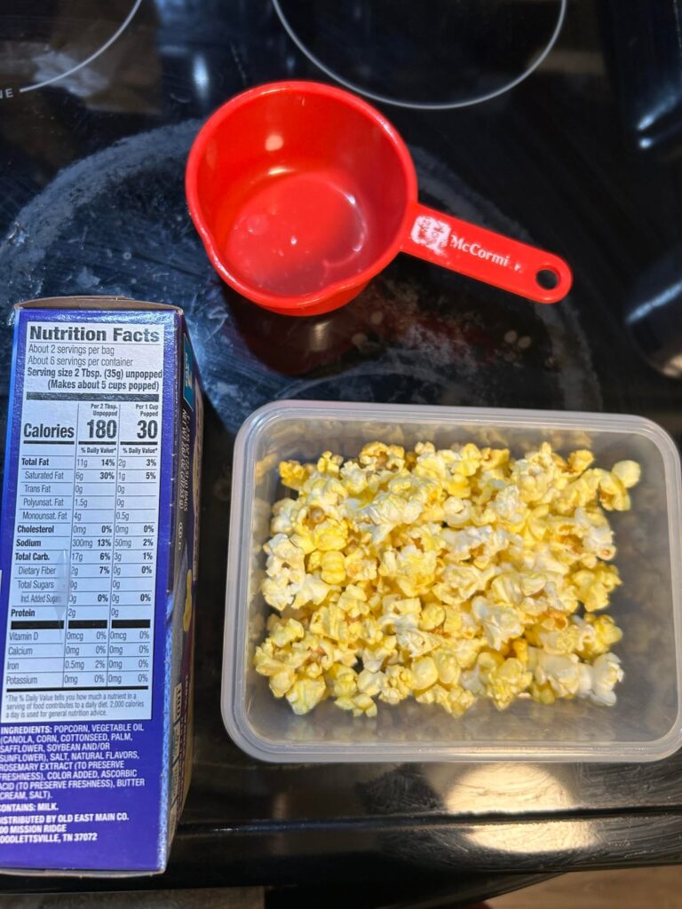 Yooo! So good and only 30 calories per cup so this is about 2 cups for 60 cals!