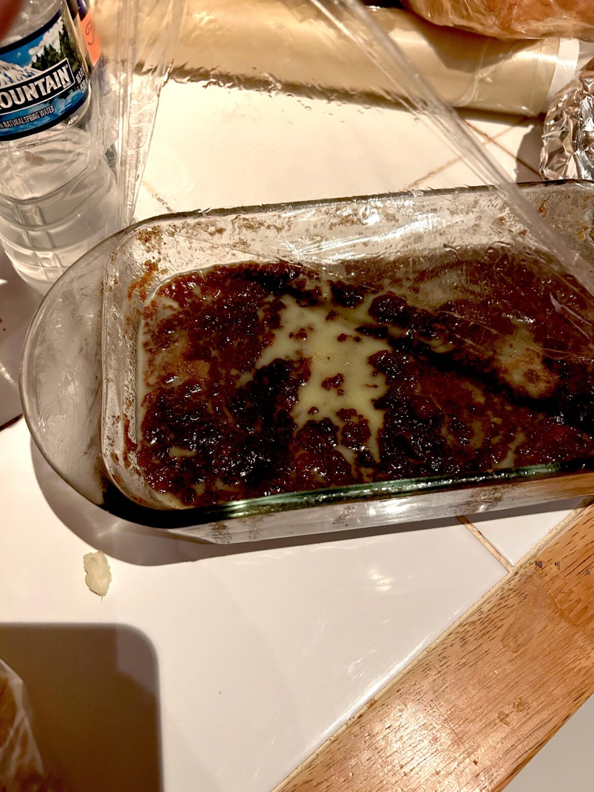 This “sweet potato casserole” an unnamed family member brought into my house