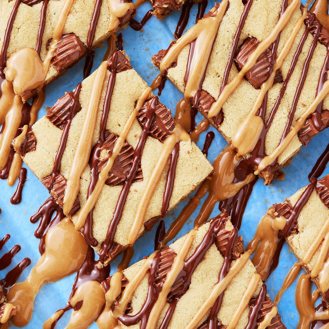 reese's peanut butter blondies