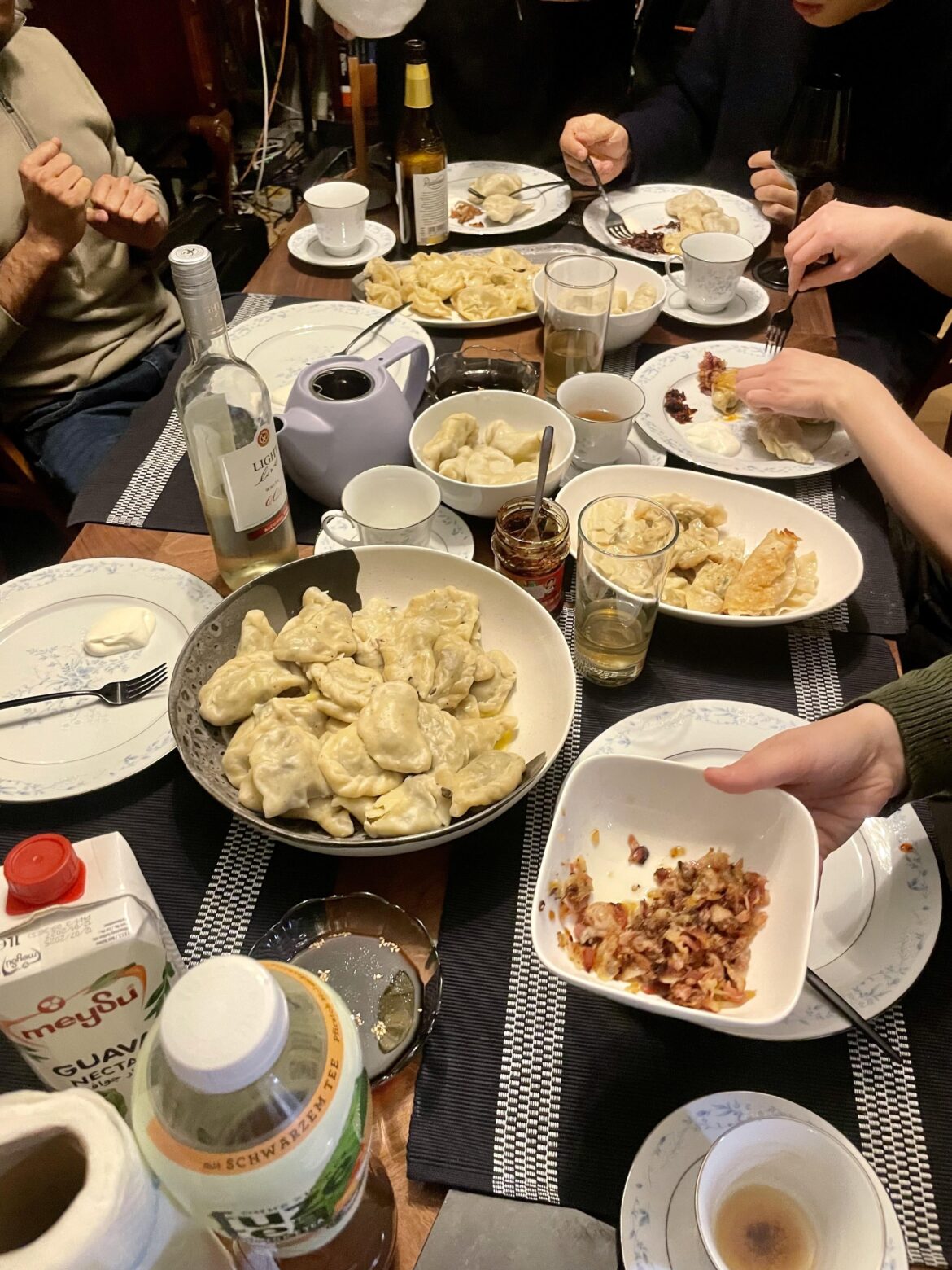 Part 1 of our dumplings around the world dinner party