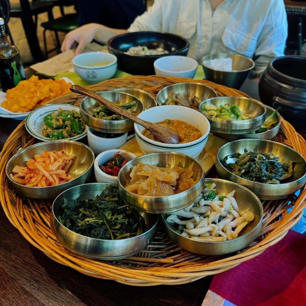 Barley rice set menu LA ktown Borit Gogae