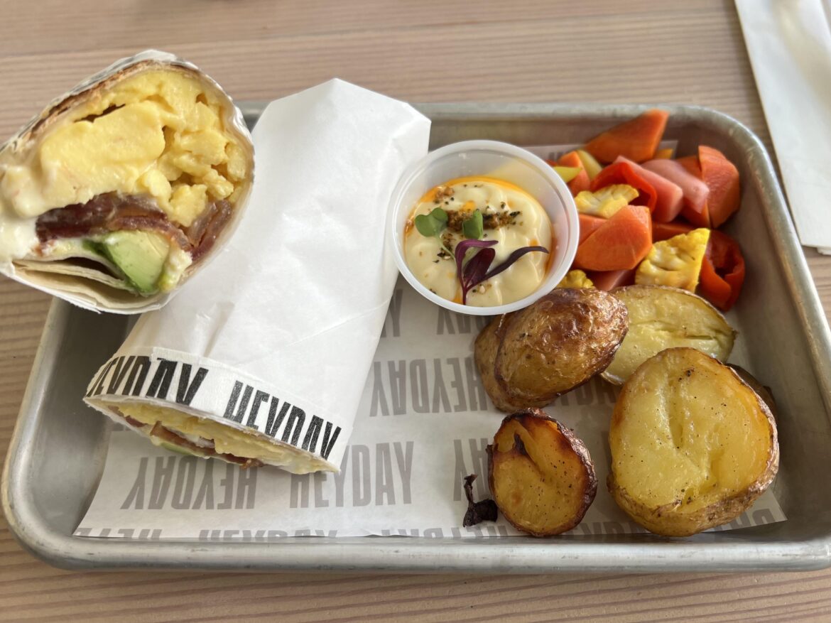 Heyday, a quirky Ukrainian owned breakfast and lunch spot opened recently at the SW corner of Division and Ashland