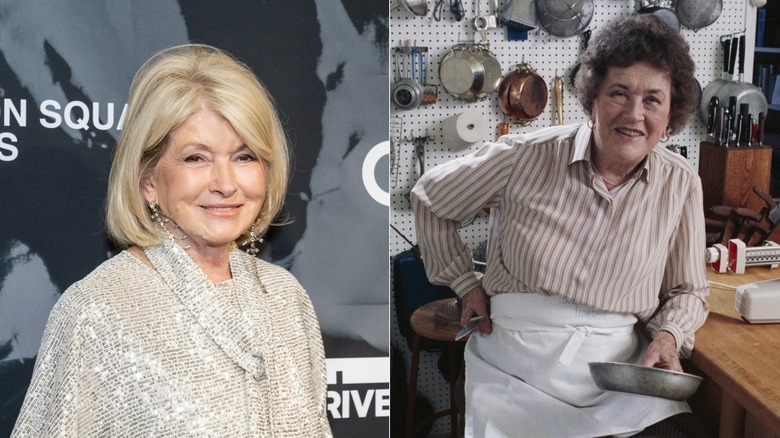 martha stewart and julia child
