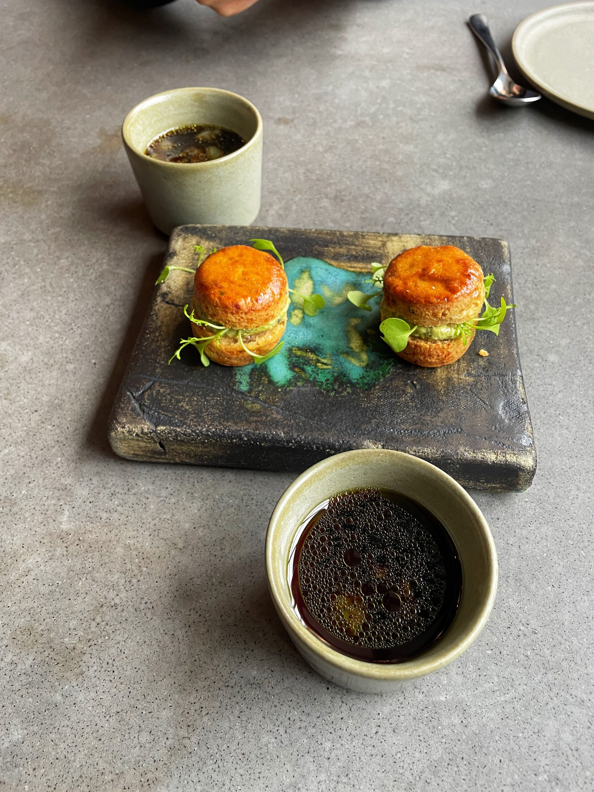 The cheddar scone snacks