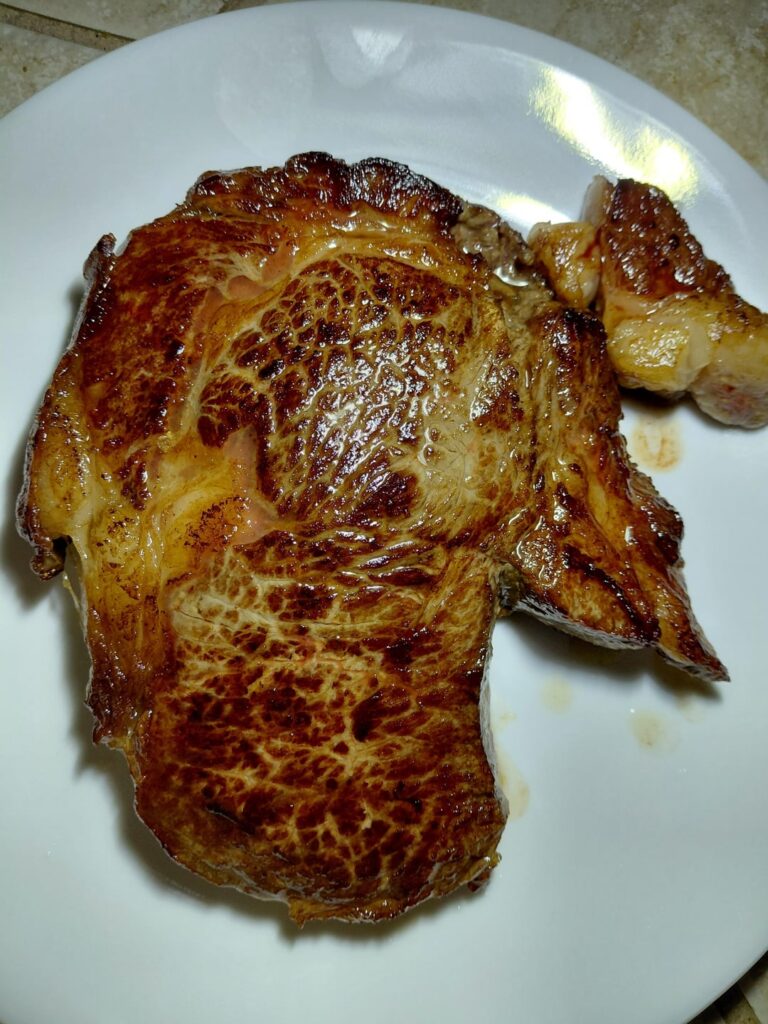 Something different with a ribeye