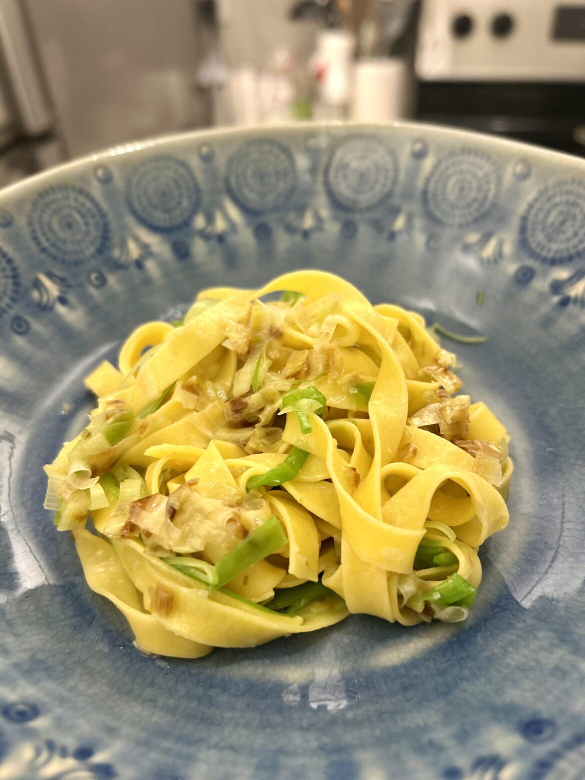 Caramelized Leek Pasta