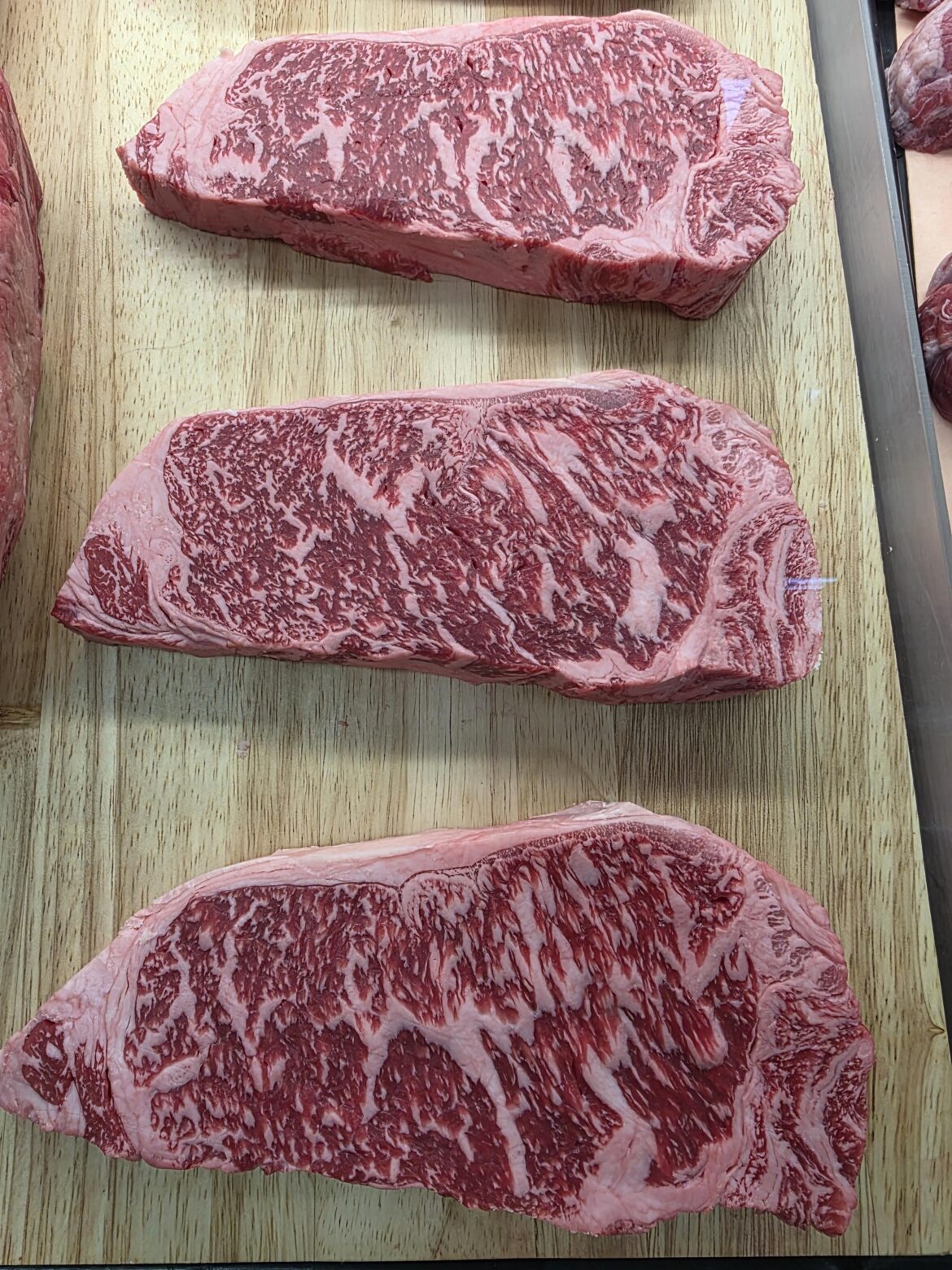 One of my friends owns a butcher shop. He hooked it up and I got these for $50