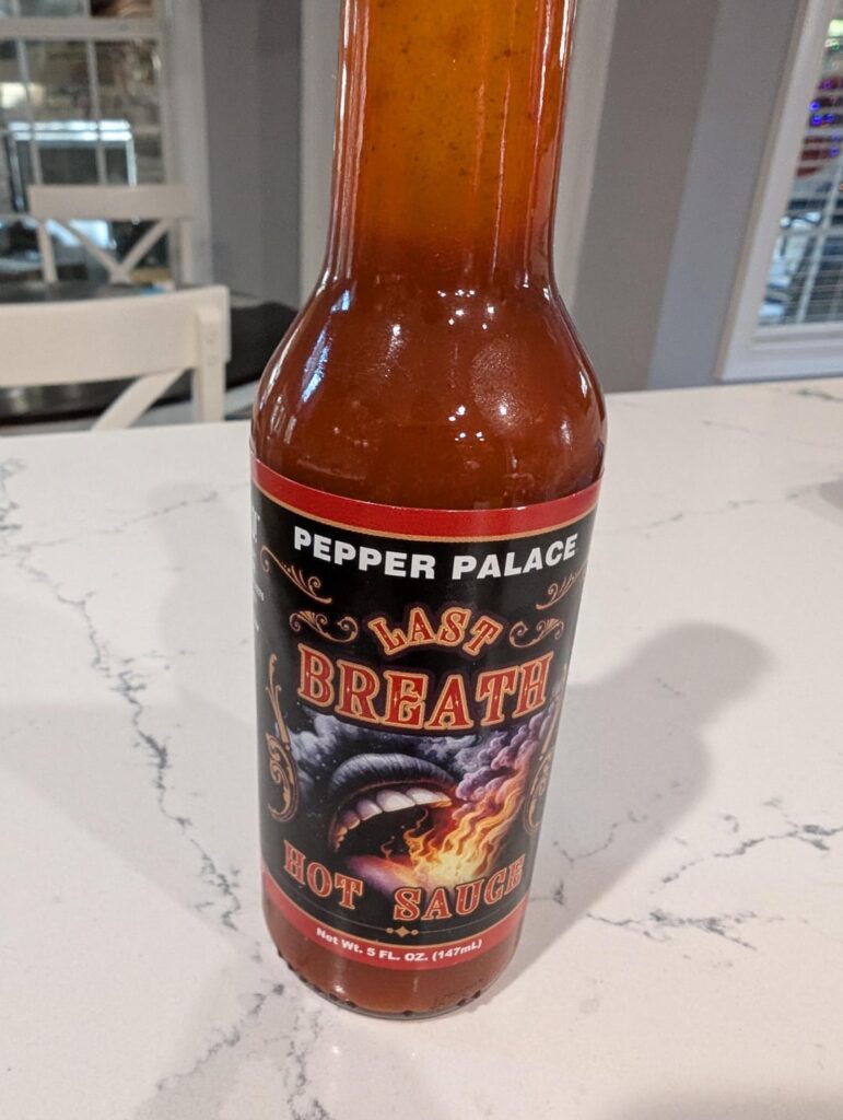 Picked up a bottle of Last Breath, it's delicious