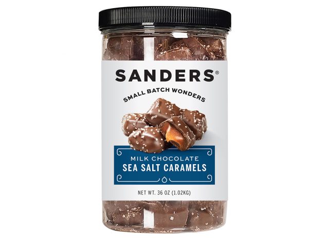 Sanders Milk Chocolate Sea Salt Caramels