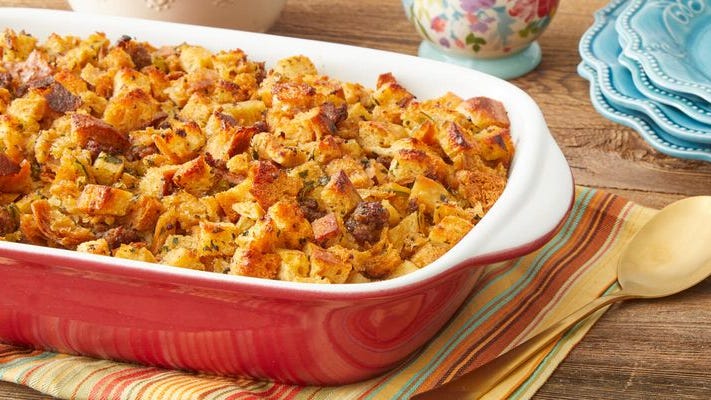 the pioneer woman's sausage stuffing recipe