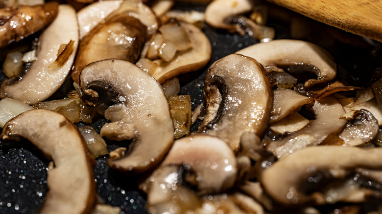 Sautéed mushrooms