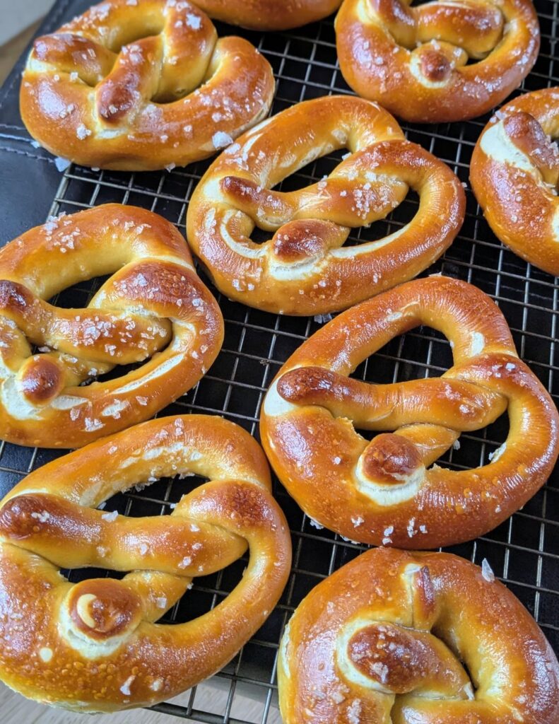 Are we sick of seeing pretzel pics yet?