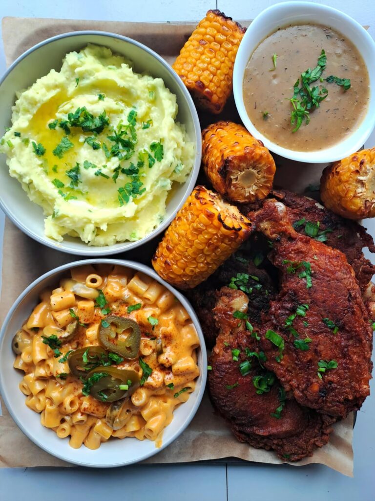 My friend was having a bad day so I surprised him with some mid-week comfort food!