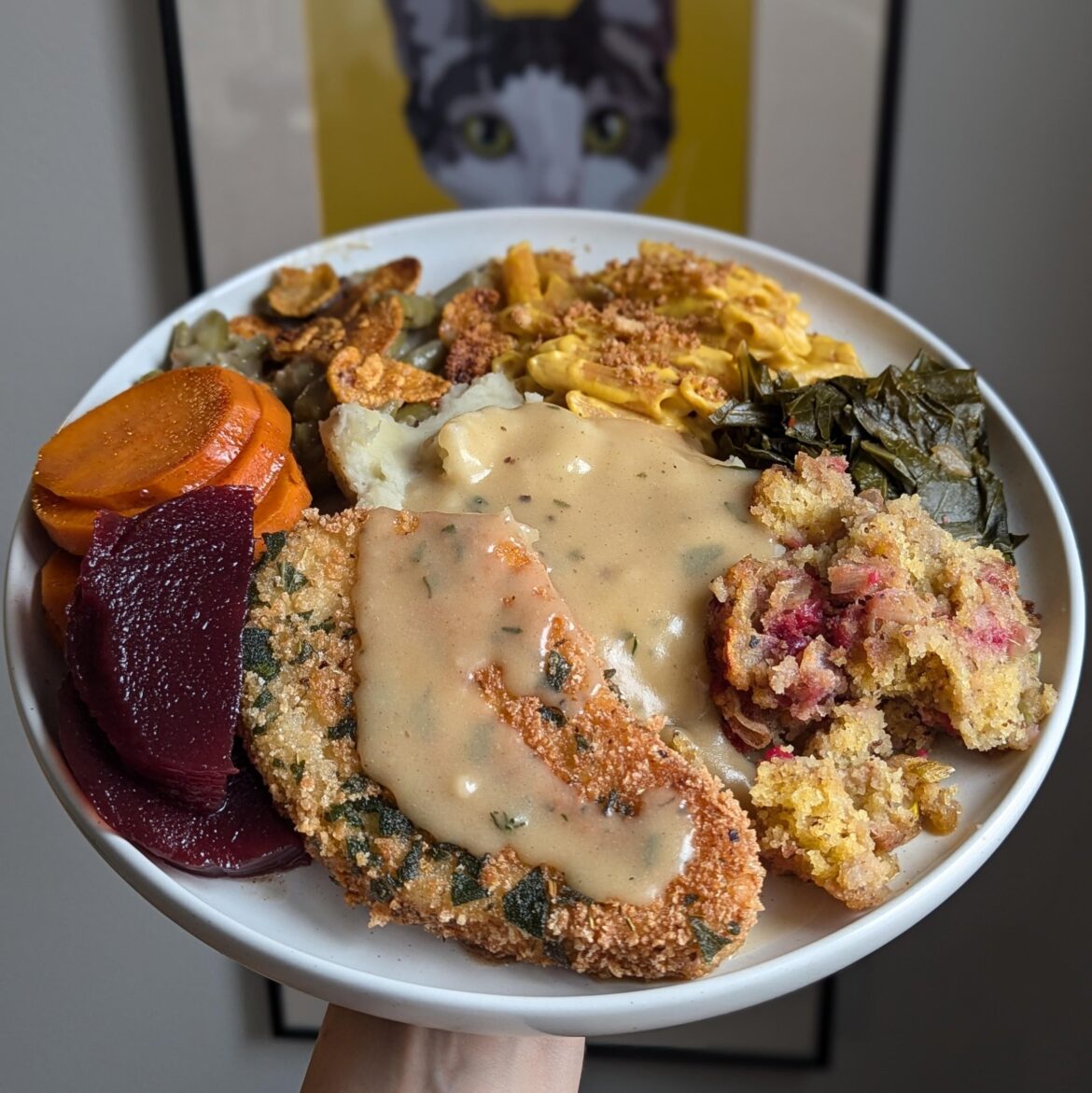 Thanksgiving dinner, circa 2024.