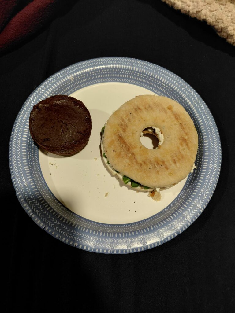 My breakfast today, 260cal