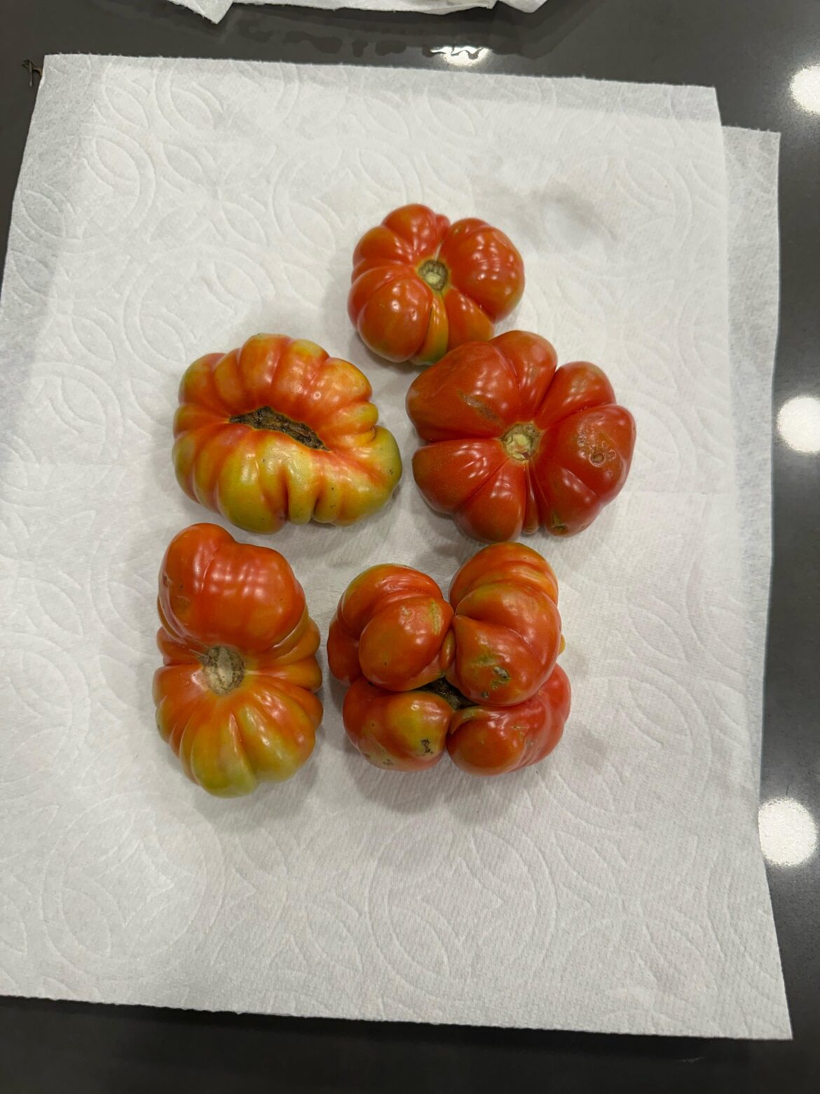Need help Identifying these tomatoes please Need help Identifying these tomatoes please