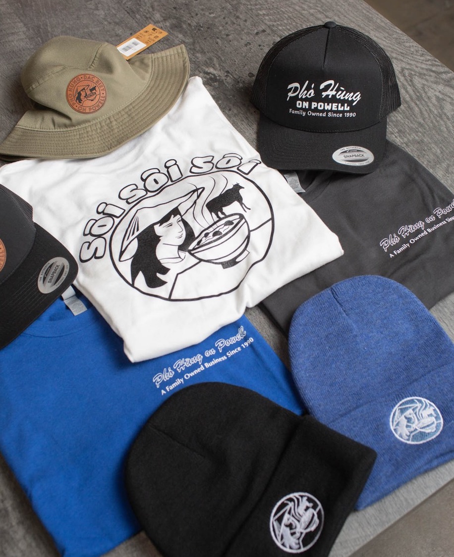 soi soi soi on the merch from Pho Hung.