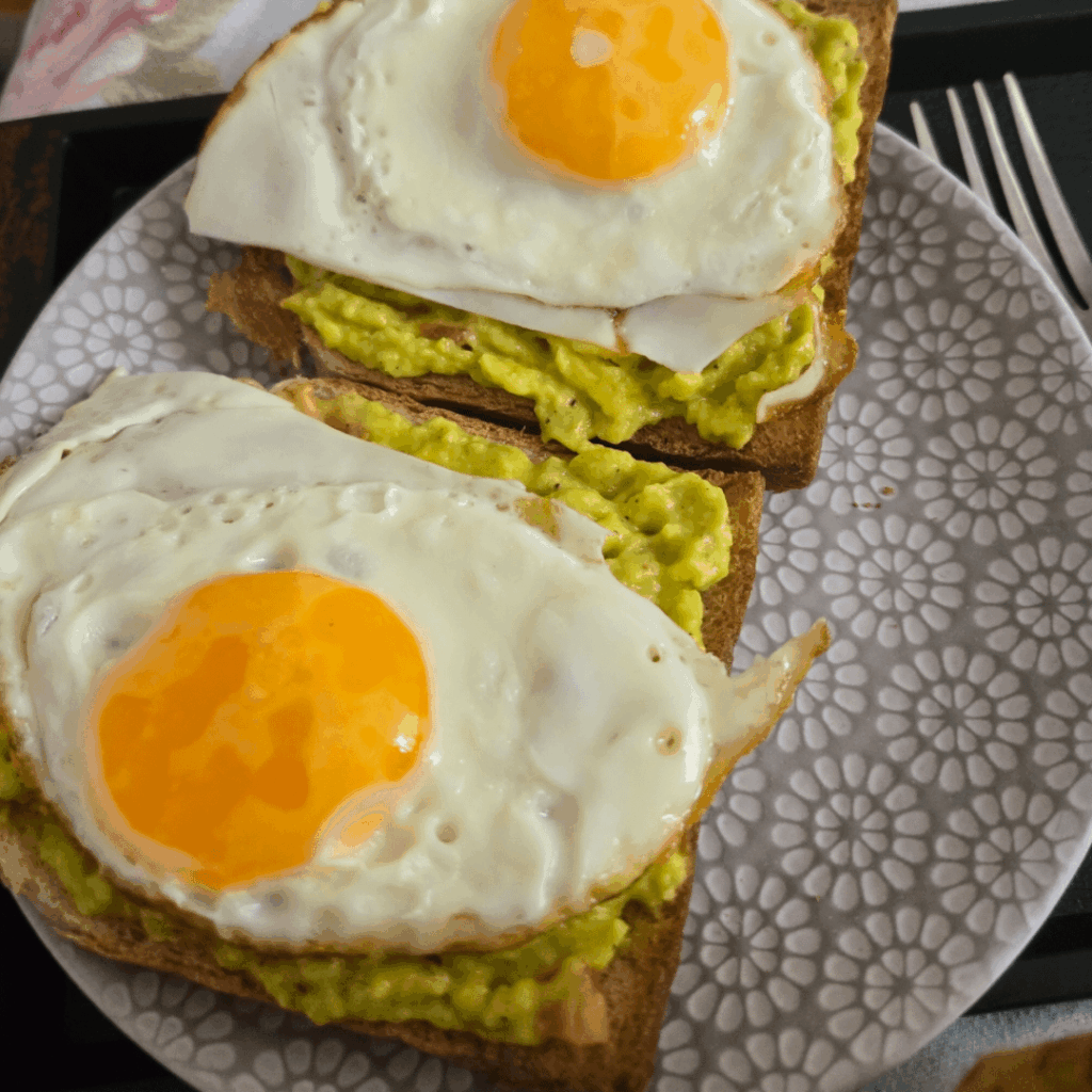 Sometimes avocado and eggs is the key to everything