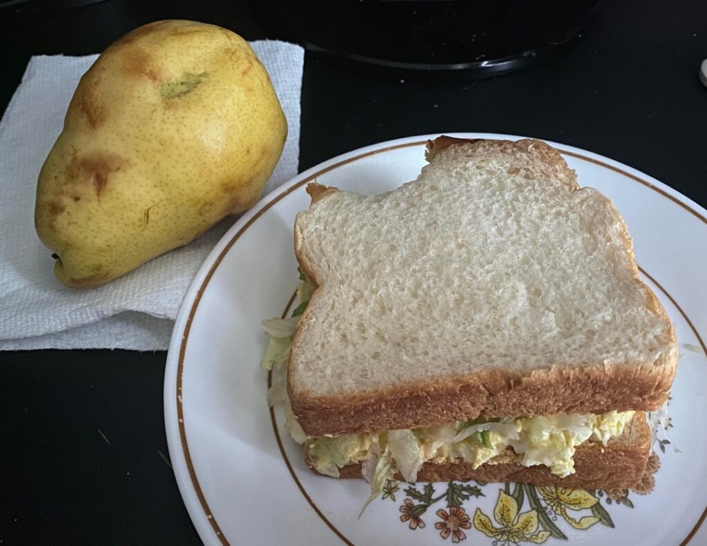 Calories for the day: 1,214