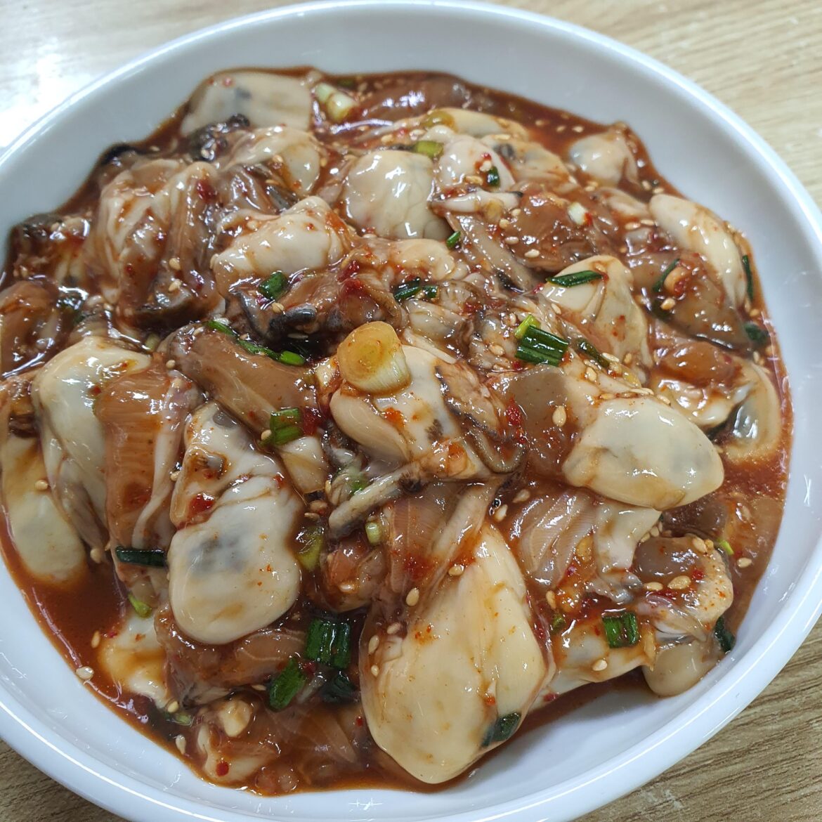 Seasoned Fresh Oysters