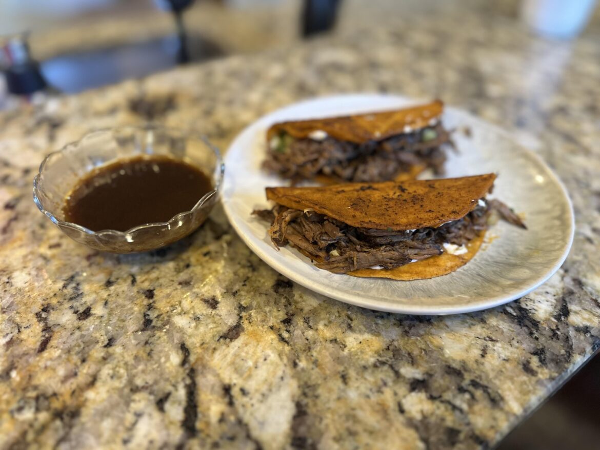 First attempt at quesabirria tacos