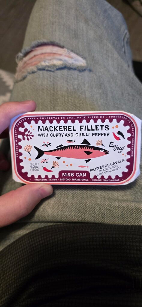 Went and picked up a few different tins but this one...