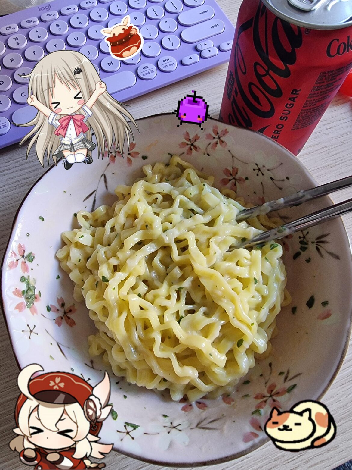 510 cals buldak carbonara