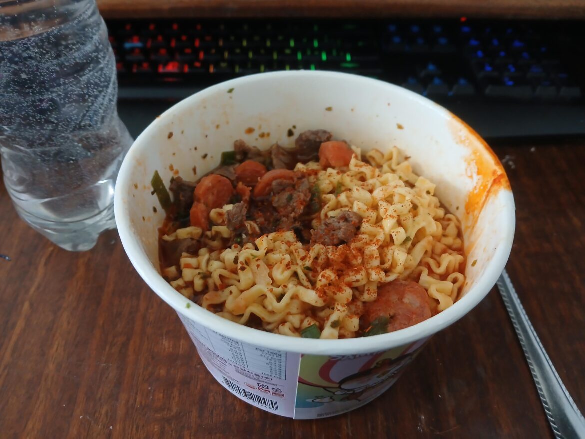 Whatever i had left in the fridge made for a heavenly creation