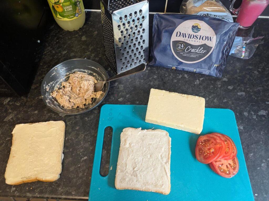 Can't beat cheddar in a sandwich