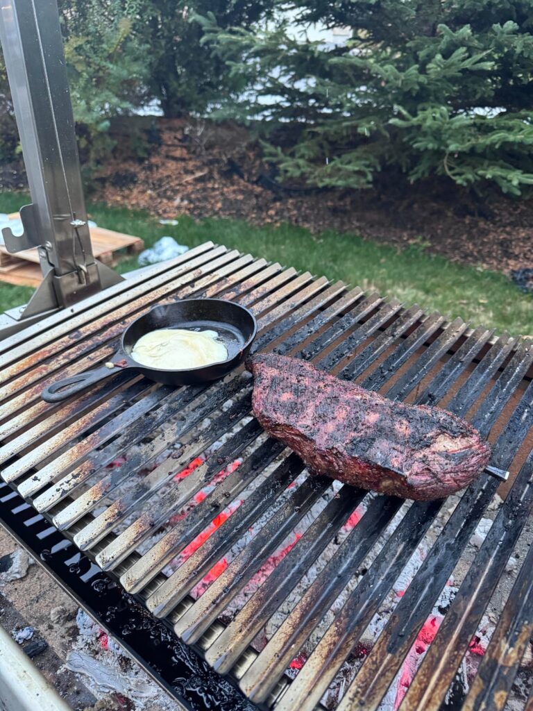 Grilled a tri tip on my new Santa Maria