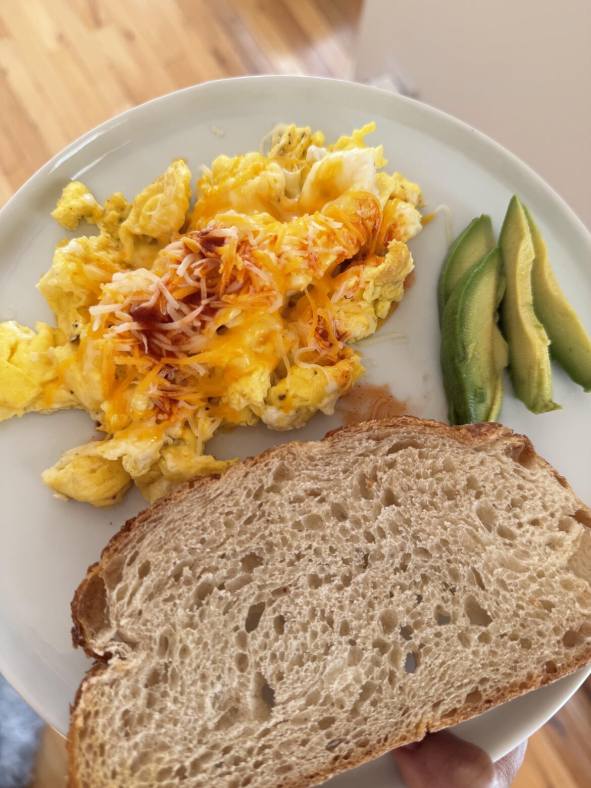 simple but filling breakfast … back on my cico bs