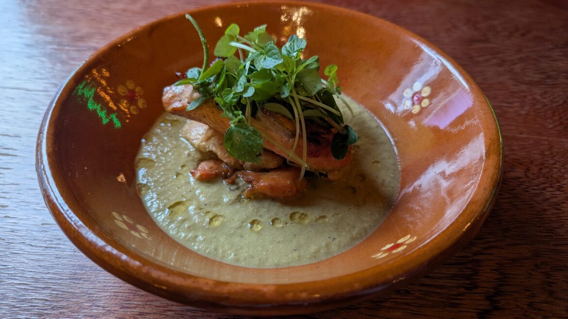 Un pipián que hice para evento