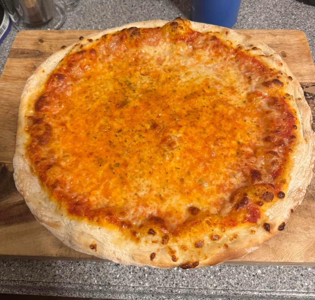 Regular and a Pepperoni