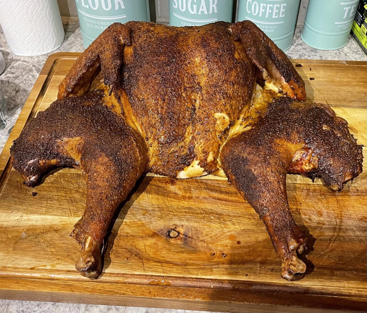 Spatchcock Friendsgiving Turkey