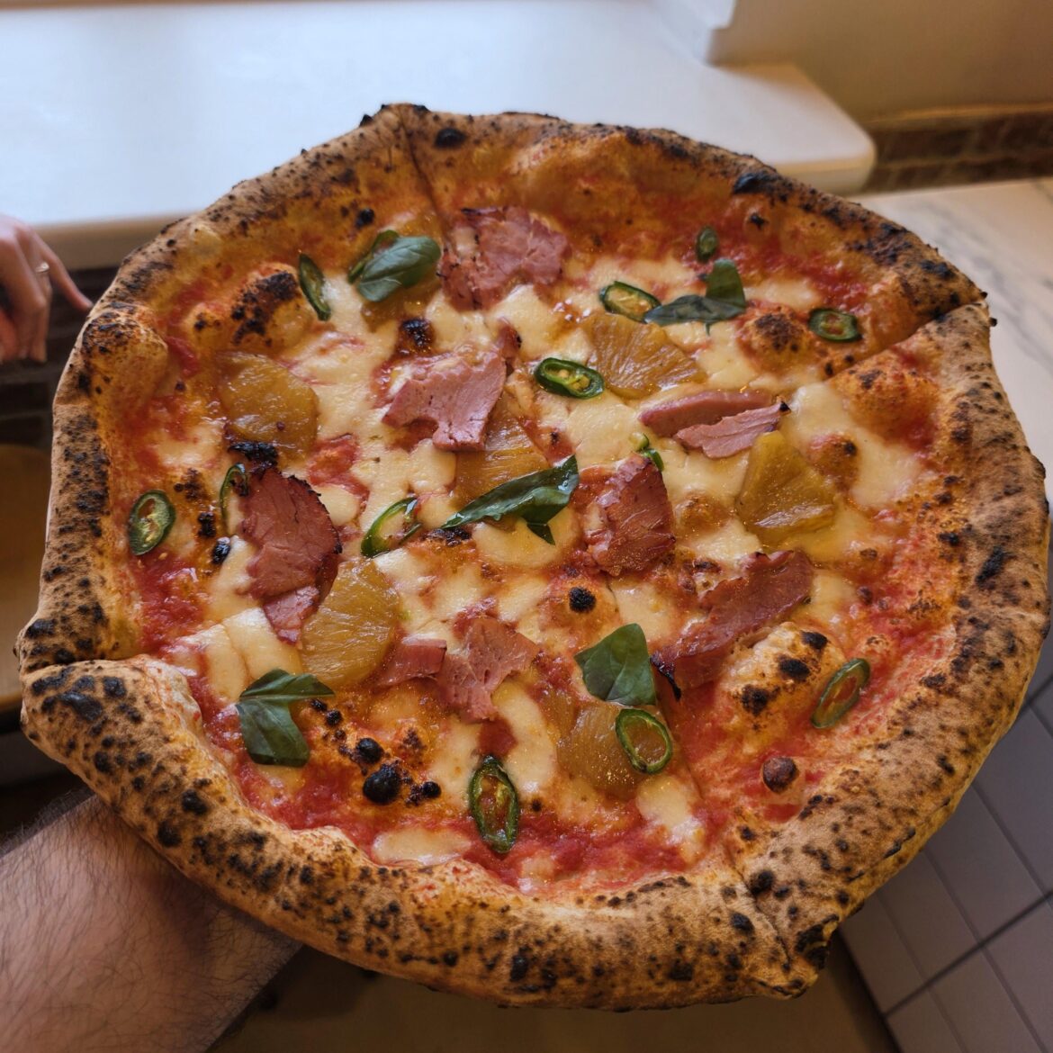 Honey Roast Ham, Caramelised Pineapple and Chilli