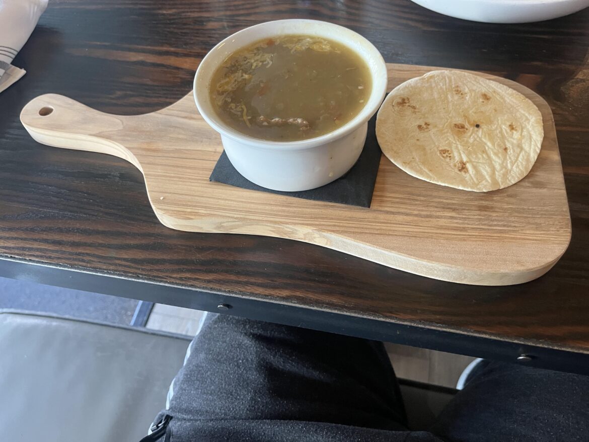 All for a single tortilla